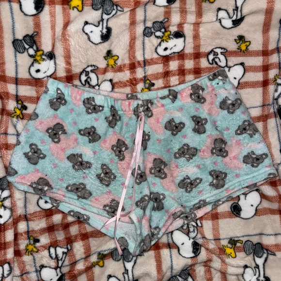Bobbie brooks koala fleece shorts xl - Picture 1 of 2